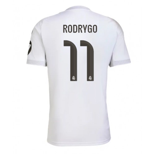 Real Madrid Rodrygo Goes #11 Prima Maglia 2025-26 Manica Corta